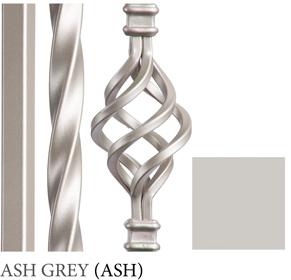 Ash Grey finish sample