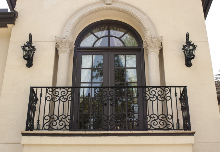 Exterior railing and balconies