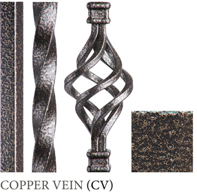 Copper Vein finish sample
