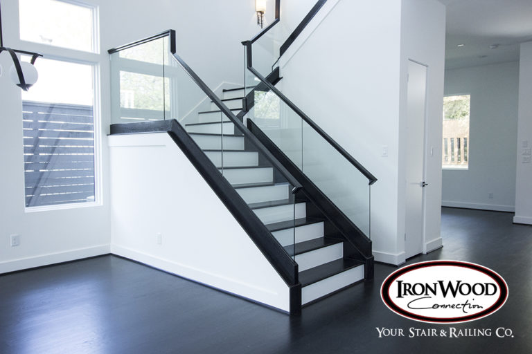 Glass railing by Ironwood Connection