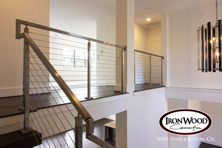 Glass railing by Ironwood Connection