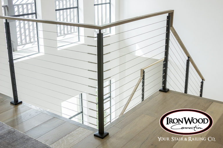 Cable railing by Ironwood Connection