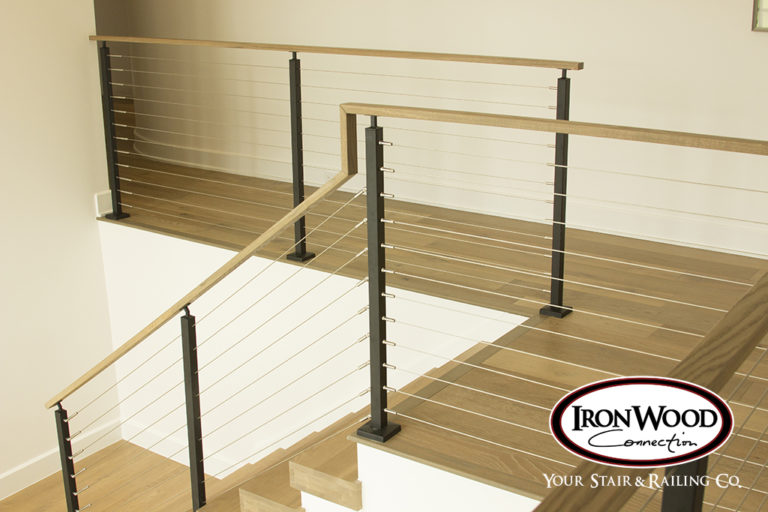 Cable railing by Ironwood Connection
