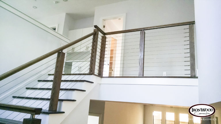 Glass railing by Ironwood Connection