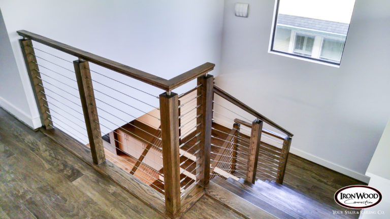 Glass railing by Ironwood Connection