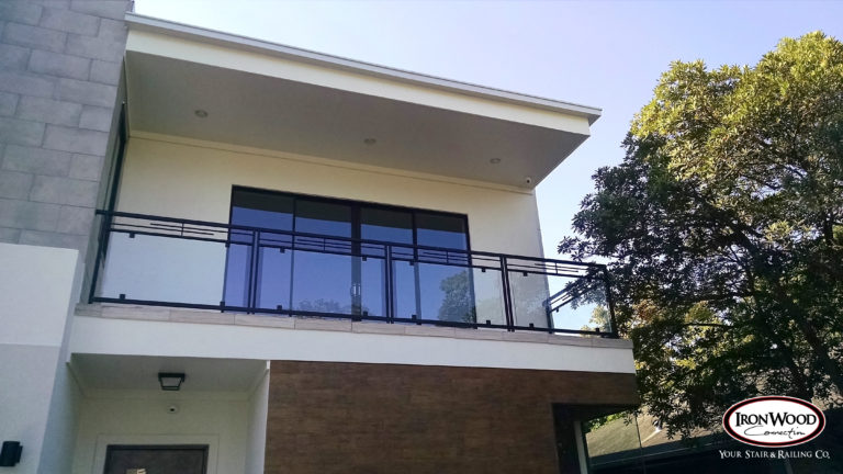 Glass & cable railing