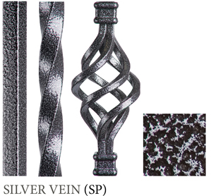 Silver Vein finish sample