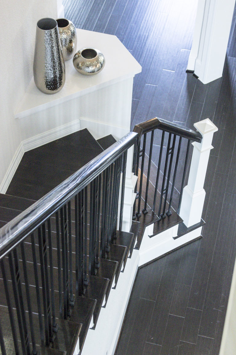 Iron baluster remodel by Ironwood Connection