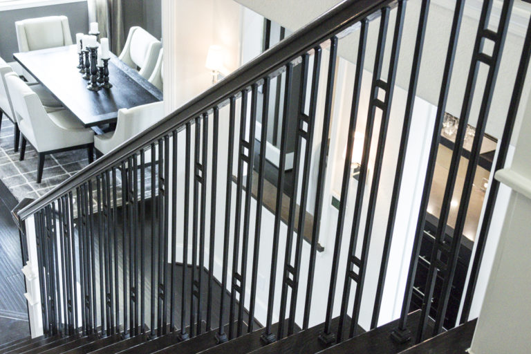 Iron baluster remodel by Ironwood Connection