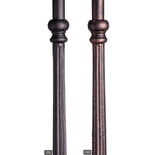 18.2.2-T Plain Fluted Bar Iron Baluster - Image 3