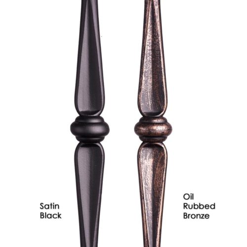 1.1.19 Single Tapered Knuckle Iron Newel - Image 3