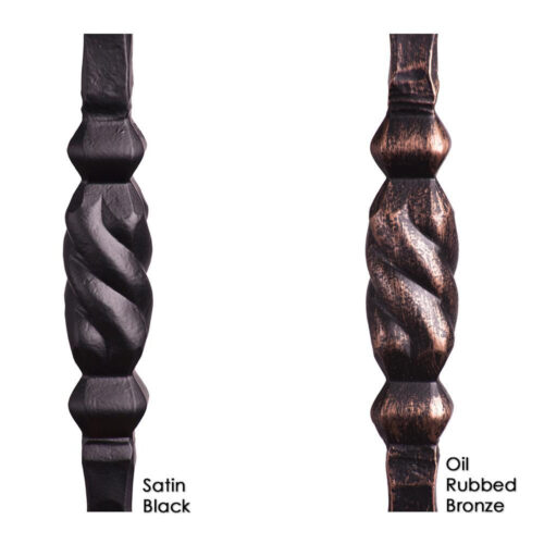 2.9.12 Single Twisted Knuckle Iron Baluster - Image 3