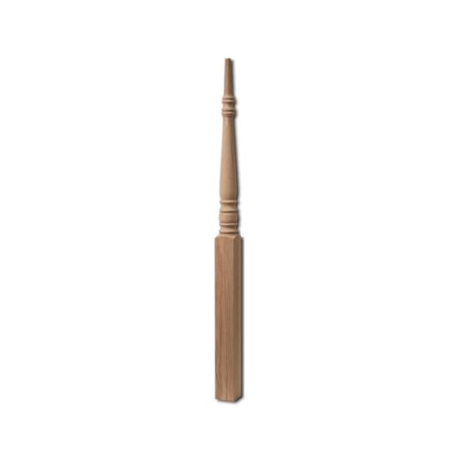 4270-SP Stabilizer Newel Post 3-1/4″ x 54″ – Red Oak