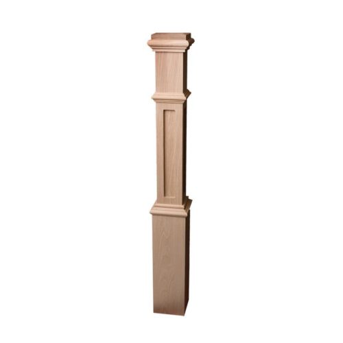 4291 - 6″ Recessed Panel Box Newel