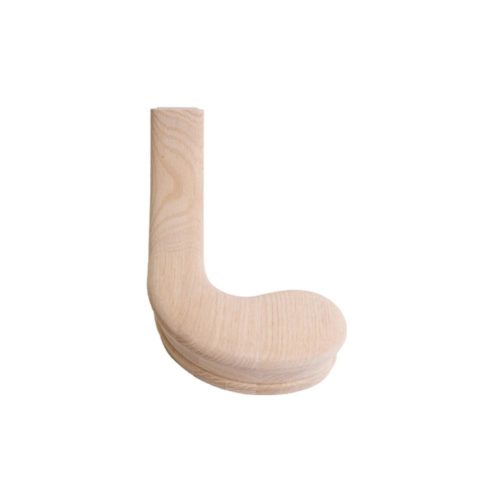 7245 Right Hand Turnout Wood Handrail Fitting