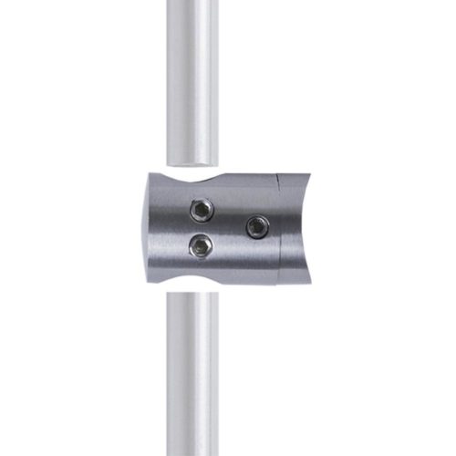 12 mm Round Bar Infill Holder – Connector – Fits 42.4 mm newel