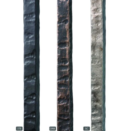 1.1.23 Wentworth Hammered Iron Newel Post - Image 3
