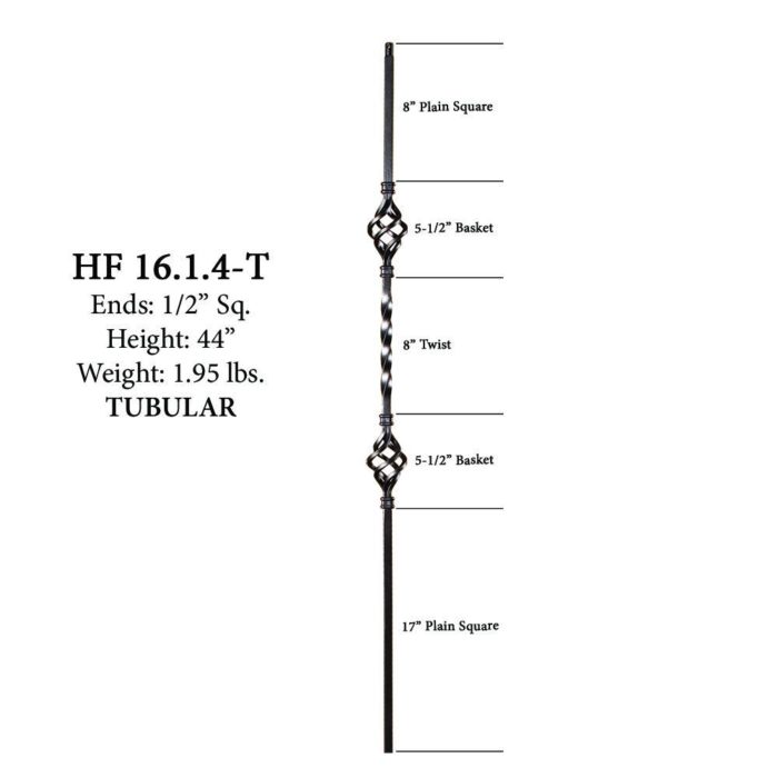 HF16.1.4T.jpg | Ironwood Connection | Stair & Railing Company