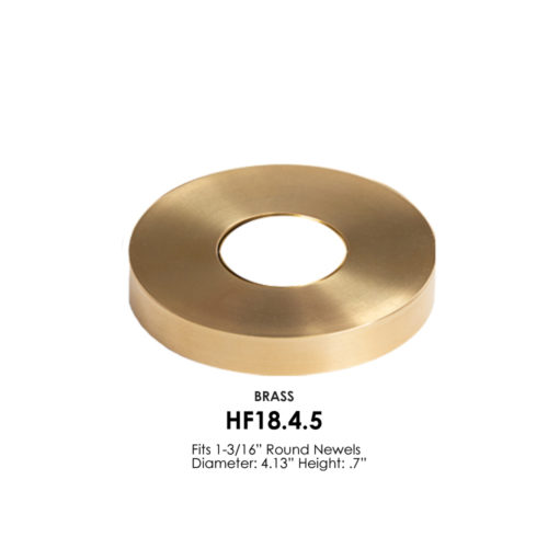 HF18.4.5 - Brass Newel Flange Cover