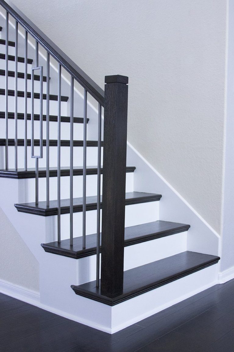 Modern square balusters by Ironwood Connection