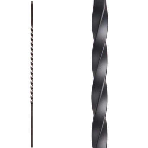 16.1.21 Long Single Twist Iron Baluster