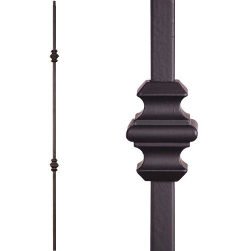 16.1.35 Double Knuckle Iron Baluster