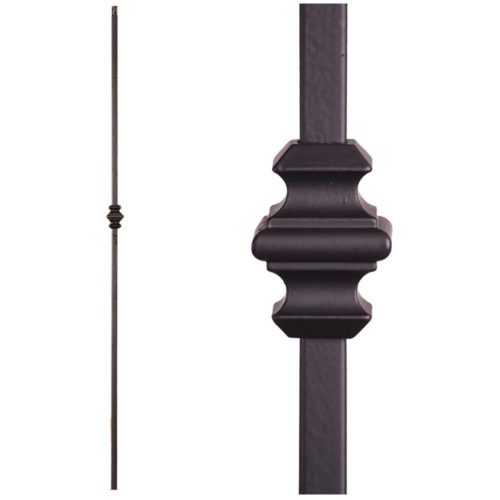 16.8.10 Single Knuckle Hollow Iron Baluster