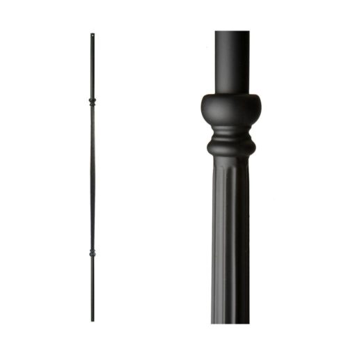 18.2.2-T Plain Fluted Bar Iron Baluster