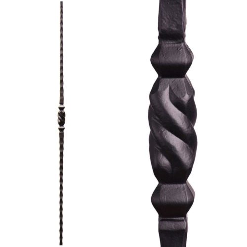 2.9.12 Single Twisted Knuckle Iron Baluster