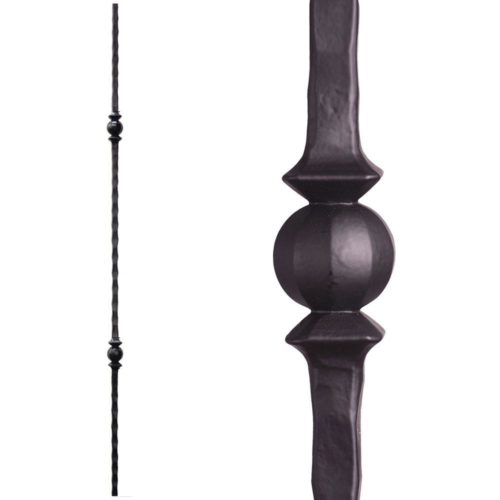 2.9.26 Double Sphere Iron Baluster