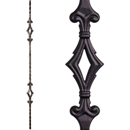 2.9.4 Double Diamond Iron Baluster
