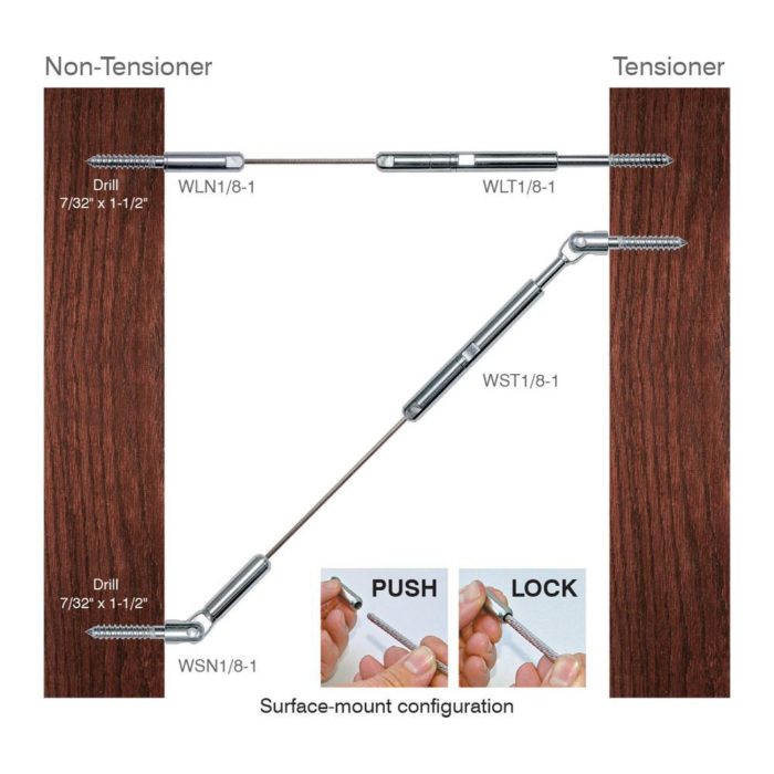 SWAGELESS_CABLE_INFILL_FOR_WOOD_POSTS_760f671b7d924391a2ee05f94cbf56fa.jpg | Ironwood Connection | Stair & Railing Company