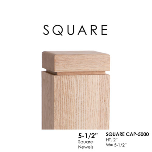 square-cap-5000.jpg | Ironwood Connection | Stair & Railing Company