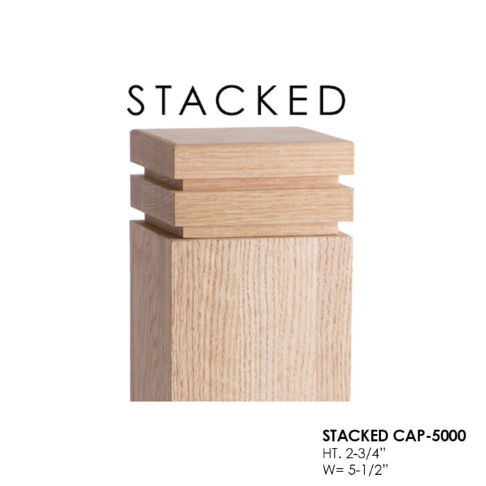 stacked-cap-5000.jpg | Ironwood Connection | Stair & Railing Company