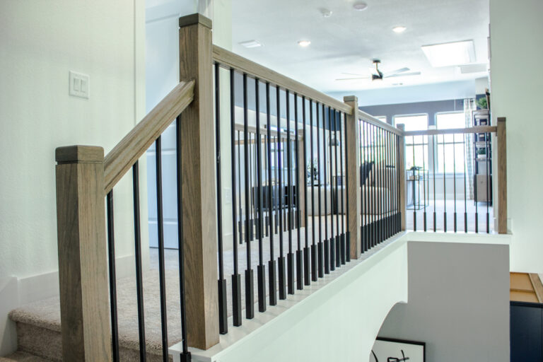 Foundation iron balusters by Ironwood Connection