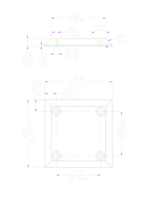 4000-CAP-C - Chamfered Cap - 3-1/4" - Image 4