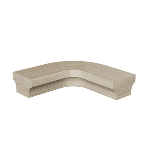 7411 Level Quarter Turn Wood Handrail Fitting