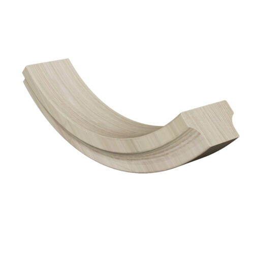 7414 - 90 Degree Up Easing Wood Handrail Fitting