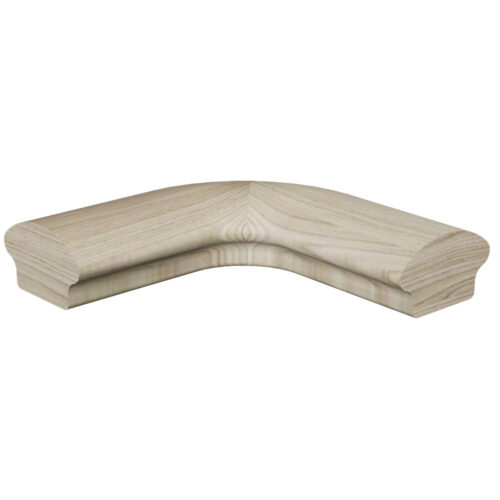 7511 Level Quarter Turn Wood Handrail Fitting