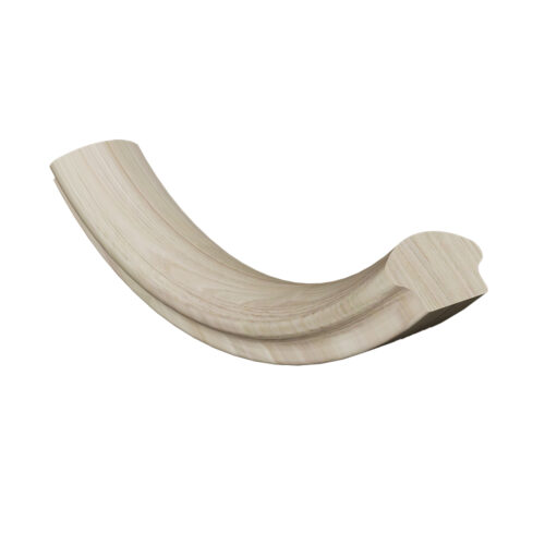 7514 - 90 Degree Up Easing Wood Handrail Fitting